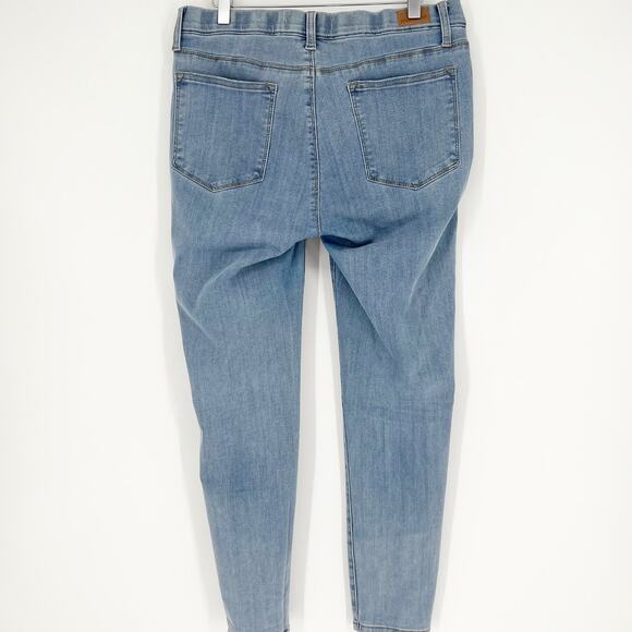 Judy Blue Skinny Leg Pull On Tummy Control Jeans 31 Blue - Picture 3 of 6